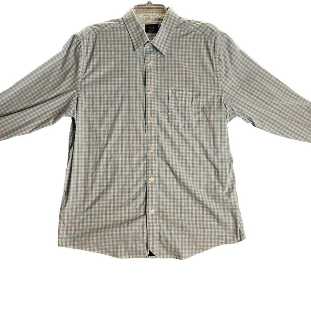 Men's Untuckit Longsleeeve Casual Shirt XL Slim Fit
